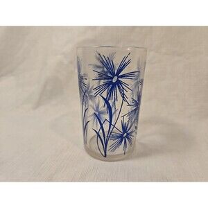 Swanky Swig Cornflower #2 Navy Dark Blue Kraft 1940 Glasses